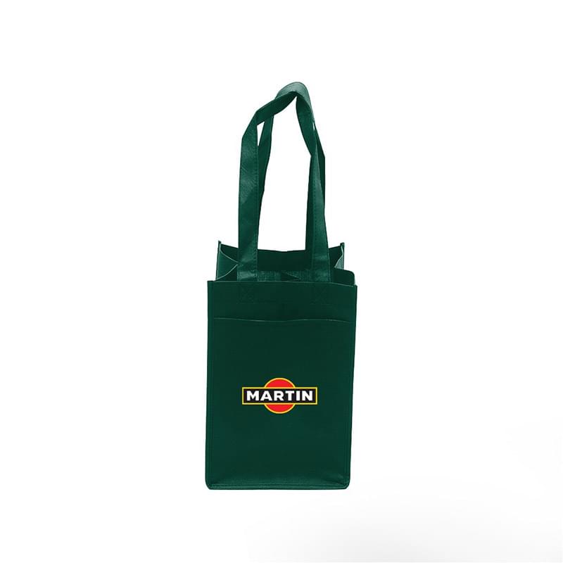 Heat Transfer Non-Woven Wine Tote Bag