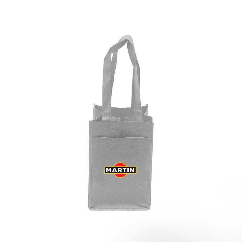 Heat Transfer Non-Woven Wine Tote Bag