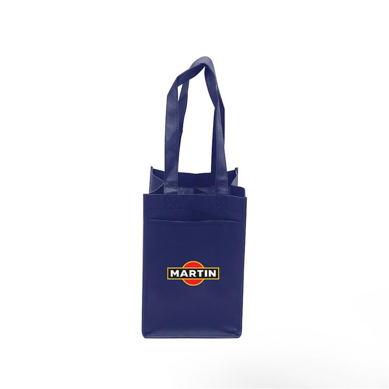 Heat Transfer Non-Woven Wine Tote Bag
