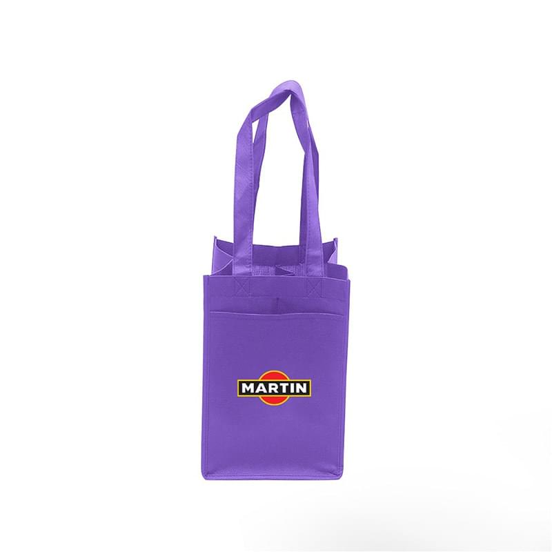 Heat Transfer Non-Woven Wine Tote Bag