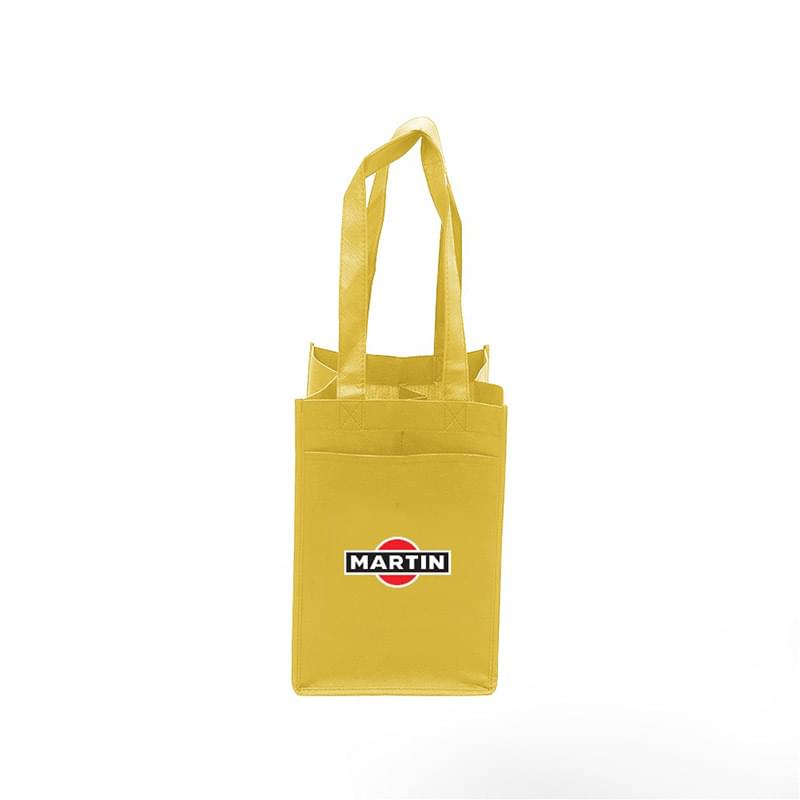 Heat Transfer Non-Woven Wine Tote Bag