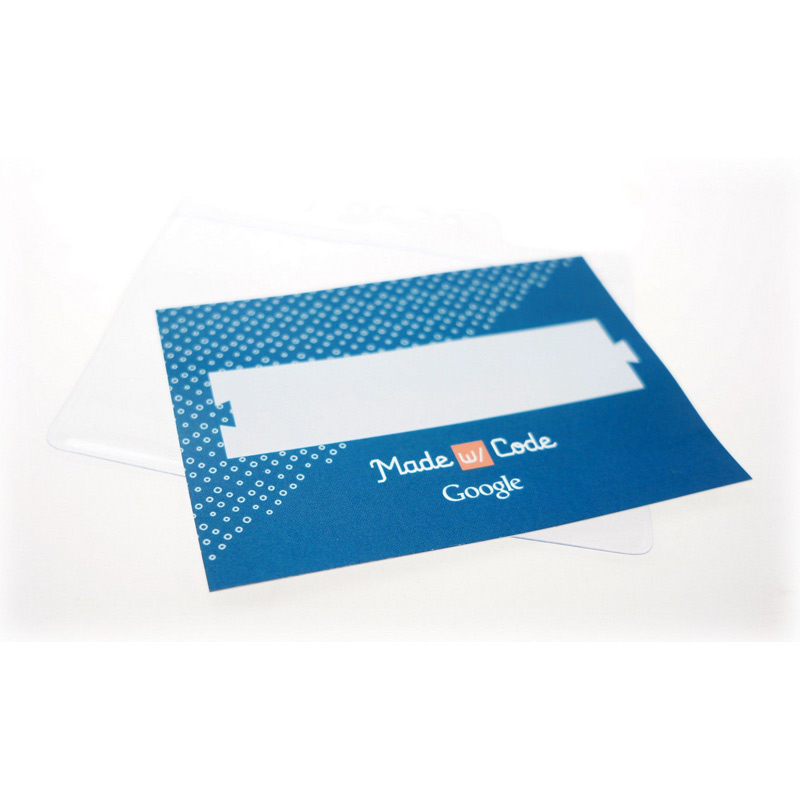 4 1/4"x3" Pouch Insert Cards (Style 450)