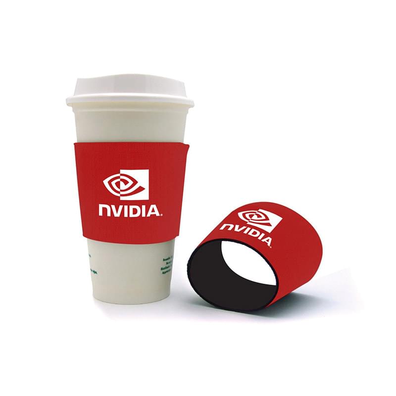 Silkscreened Reusable Coffee Cozy