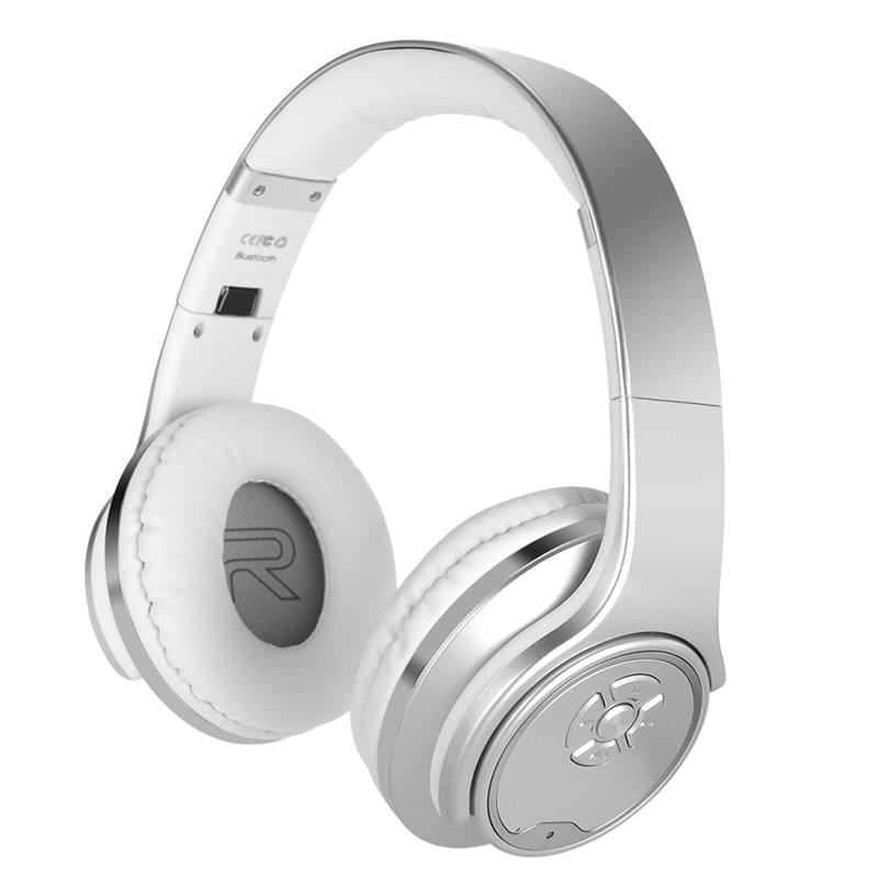 Bluetooth 5.0 Headphones with 1c logo on band