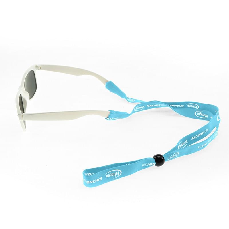 Tubular Knit Polyester Printed Sunglass Strap