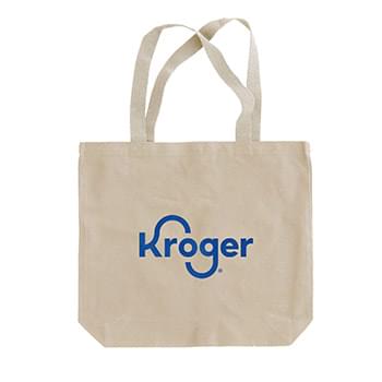 12 oz. Premium Cotton Canvas Shopper Tote Bag