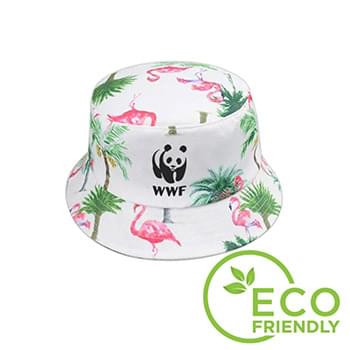 Organic Cotton Custom All Over Print Bucket Hat