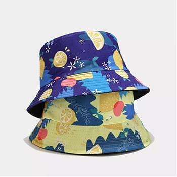 Sublimated Reversible Bucket Hat