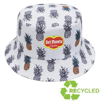 Recycled RPET Sublimated Bucket Hat