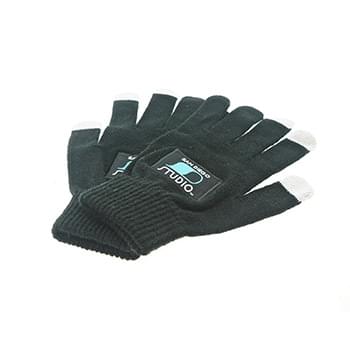 Texting Gloves - Woven Patch