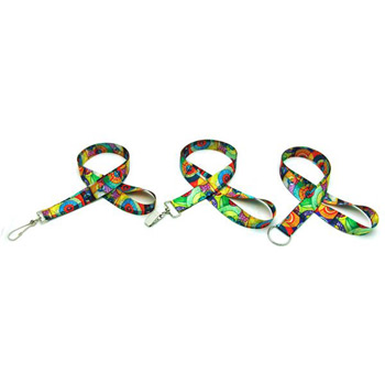 Air Imported 7/8" Digitally Sublimated Lanyard